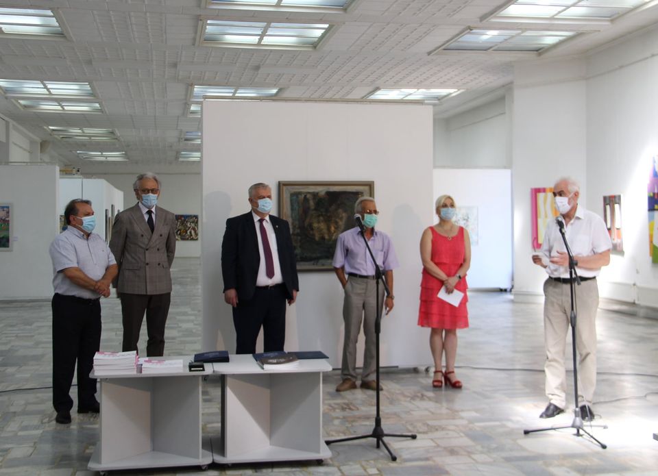 Ministrul MECC, Igor Şarov a participat la inaugurarea Expoziţiei-Concurs Saloanele Moldovei, ediţia a XXX-a, 2020